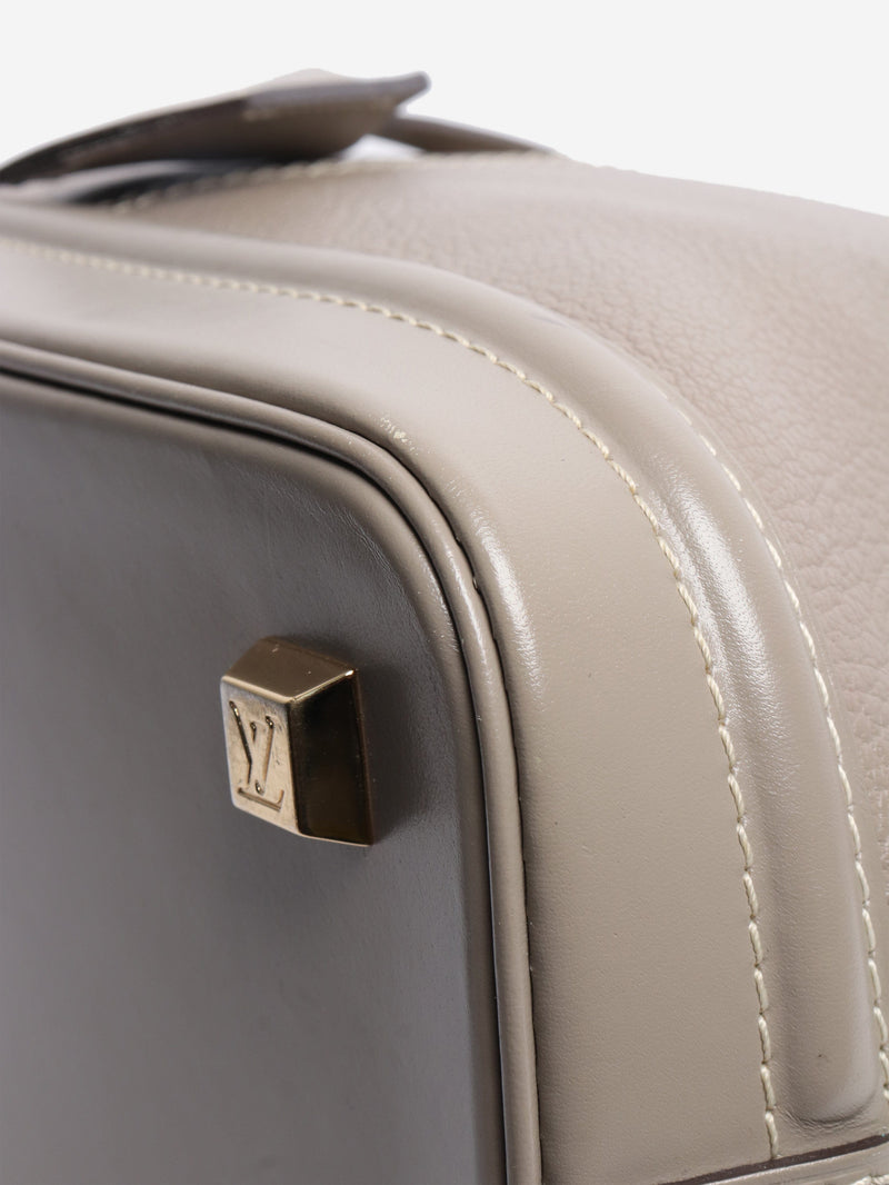 Taupe 2007 Lockit leather bag Top Handle Bags Louis Vuitton 