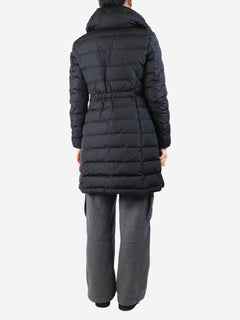 Black long puffer coat - size UK 14 Coats & Jackets Moncler 