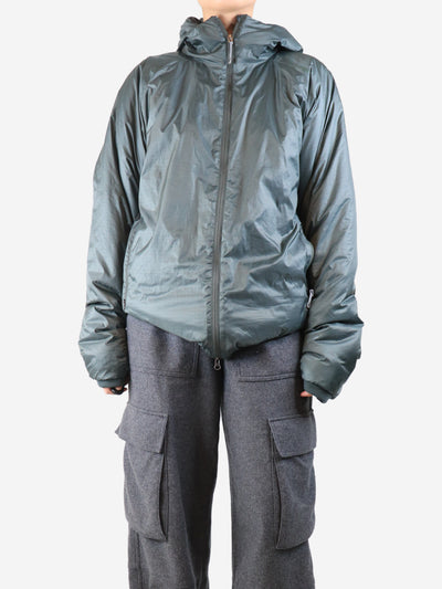 Dark green hooded jacket - size L Coats & Jackets Houdini 