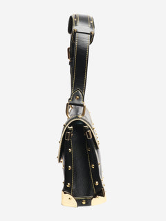 2007 Black studded shoulder bag