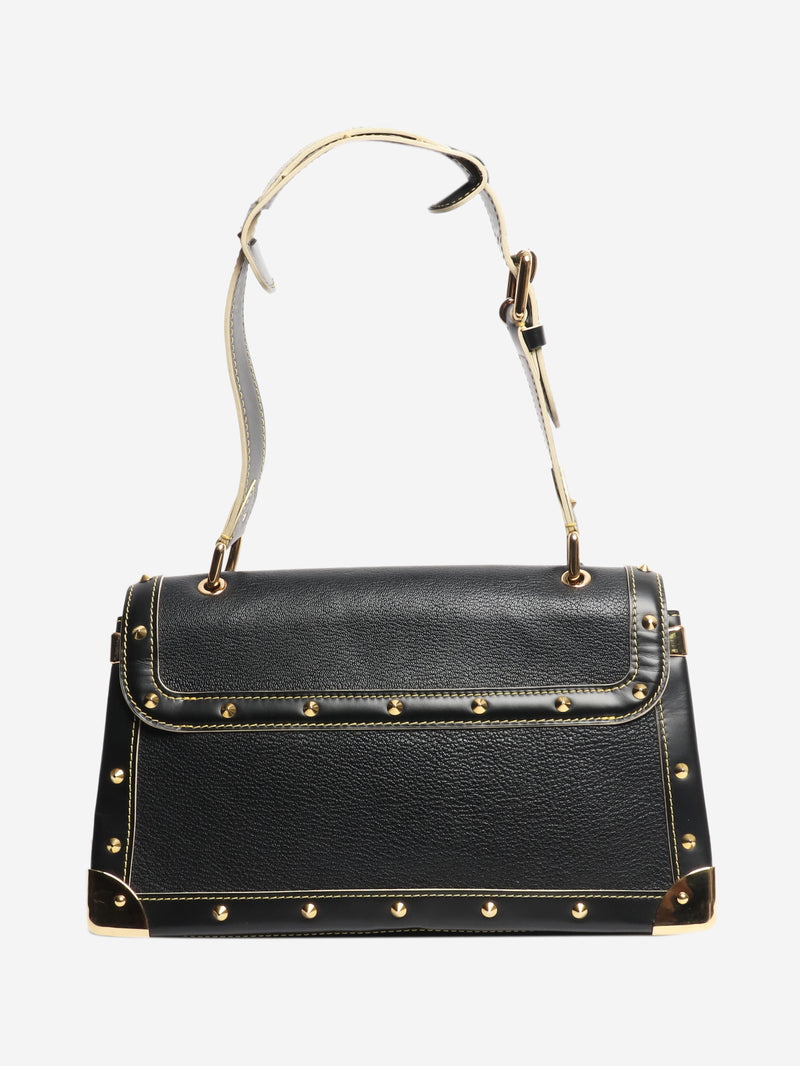 2007 Black studded shoulder bag