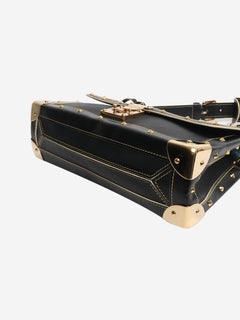 2007 Black studded shoulder bag