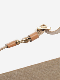 Neutral elasticated belt Belts Prada 