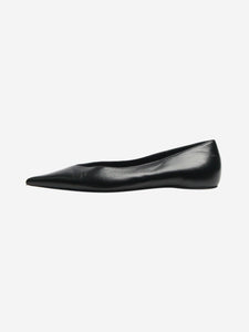 Toteme Black Asymmetric Ballerinas - size EU 42