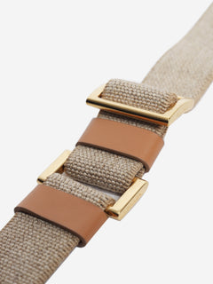 Neutral elasticated belt Belts Prada 