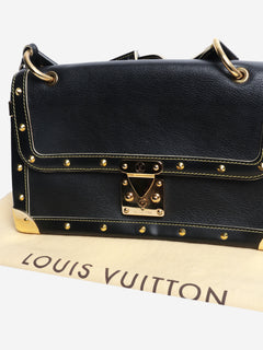 2007 Black studded shoulder bag