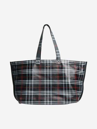 Black check tote bag Tote Bags Balenciaga 