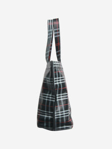 Balenciaga Black check tote bag