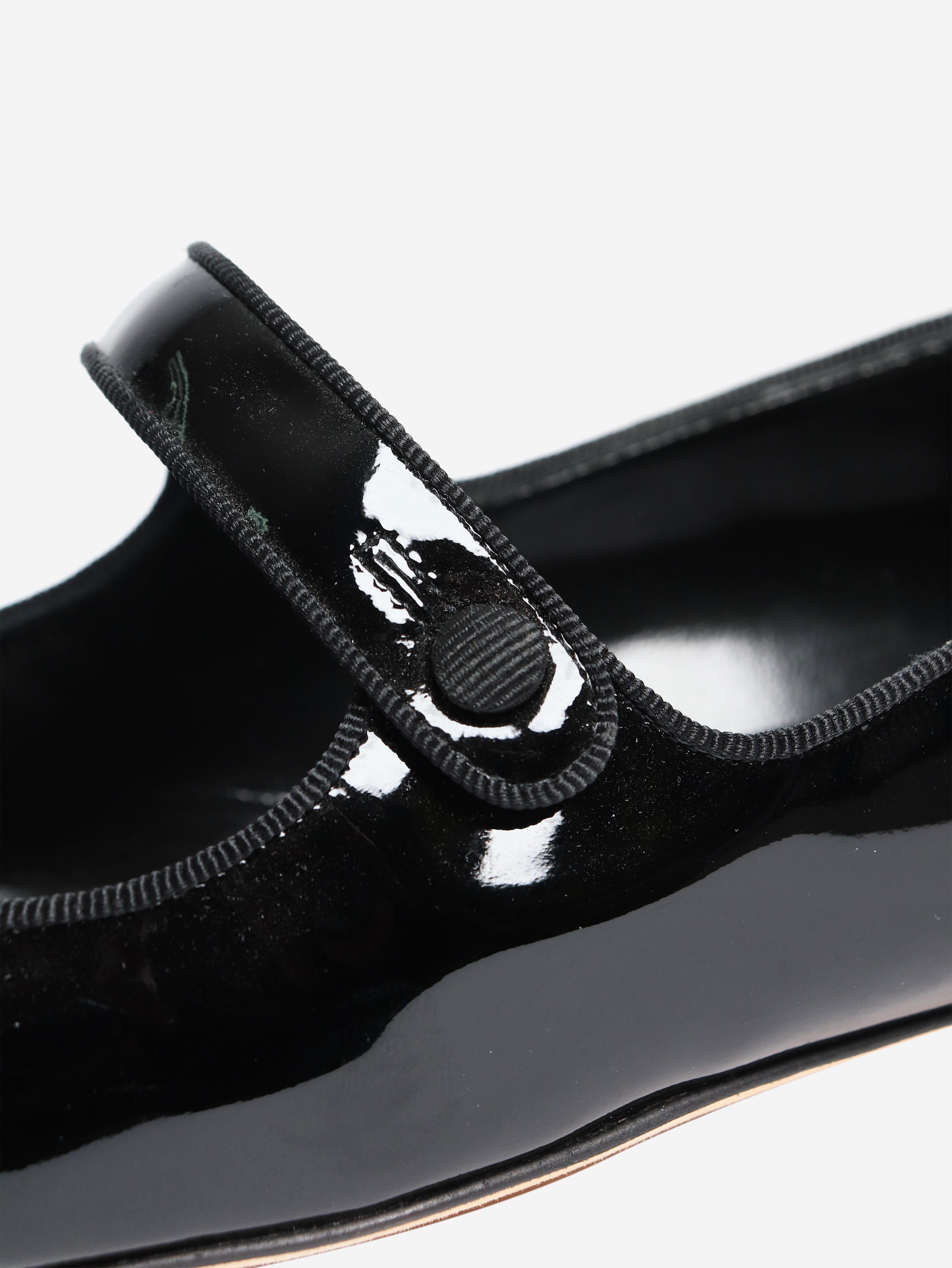 Black patent pointed-toe flats - size EU 43 Flat Shoes Manolo Blahnik 