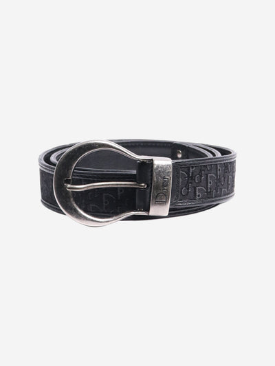 Black monogram belt Belts Christian Dior 