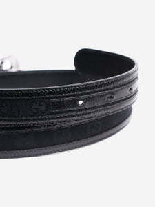 Christian Dior Black monogram belt