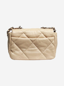 Chanel Beige medium 19 lambskin bag