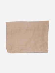 Isabel Marant Neutral silk scarf