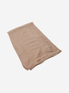 Isabel Marant Neutral silk scarf