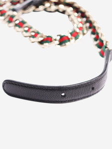 Gucci Multicoloured leather and chain belt