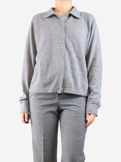 Grey cashmere blouse - size M Knitwear Toteme 