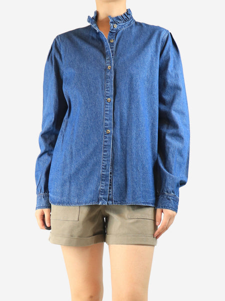 Blue denim shirt - size L product image