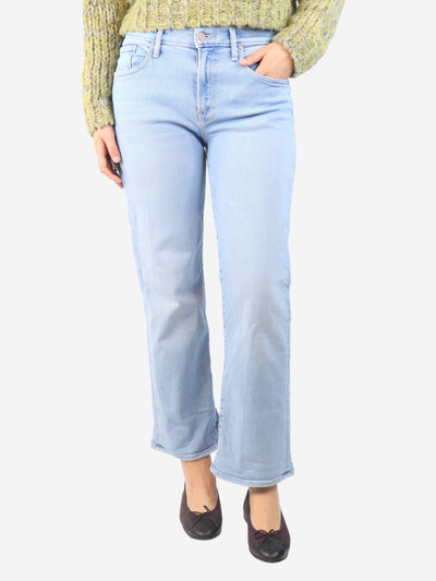 Mother Blue straight leg jeans - size UK 10 Trousers Mother 