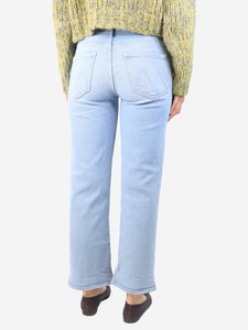 Mother Mother Blue straight leg jeans - size UK 10