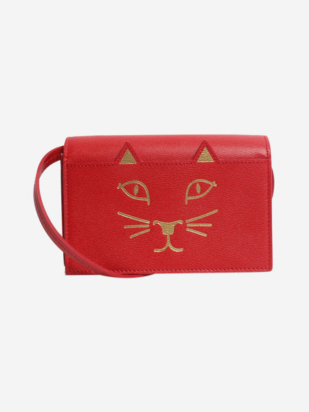 Red Feline cat wallet product image