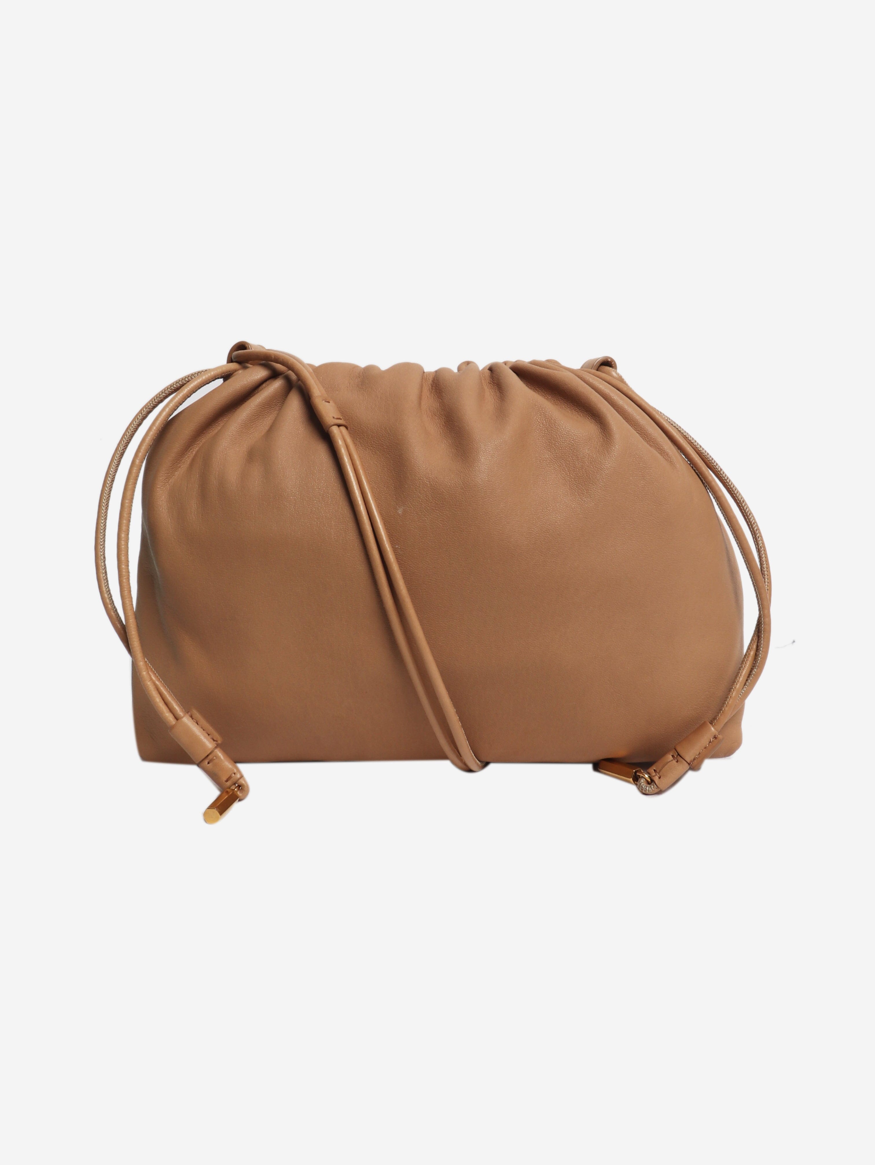 Brown Angy leather pouch Cross-body bags The Row 