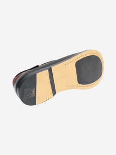 Black Campo boat shoes - size EU 39 Flat Shoes Loewe 