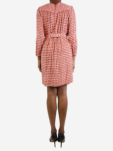 Marc Jacobs Pink printed dress - size UK 6