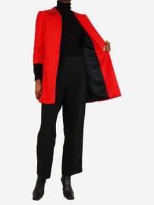 Dolce & Gabbana Red dress coat - size UK 4