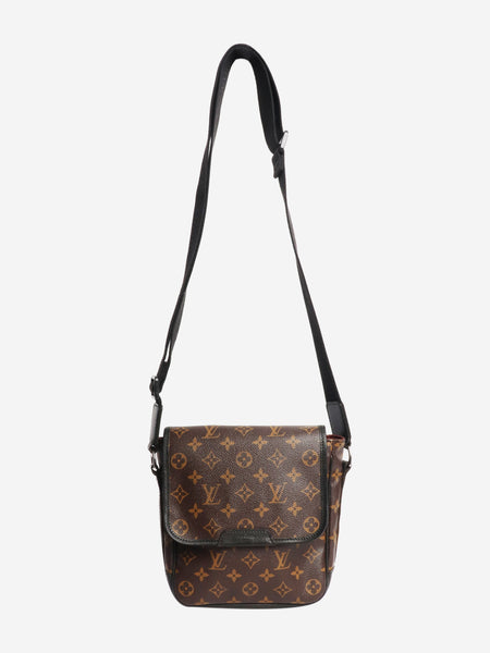 Brown 2011 Monogram Macassar Bass PM messenger bag alternate image