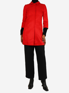 Dolce & Gabbana Red dress coat - size UK 4