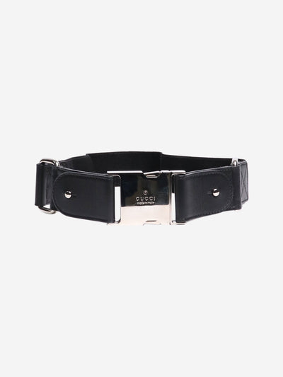 Black elasticated belt Belts Gucci 