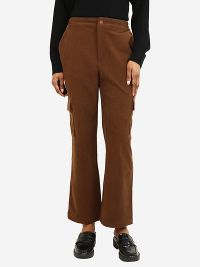 Brown corduroy utility trousers - size XS Trousers Varley 