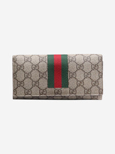 Gucci Brown continental wallet