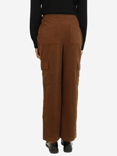 Brown corduroy utility trousers - size XS Trousers Varley 