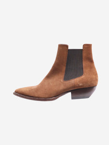 Saint Laurent Brown Chelsea boots - size EU 42