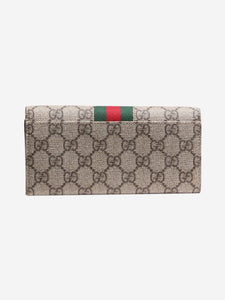 Gucci Brown continental wallet