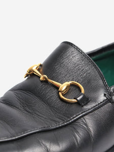 Gucci Black GG leather loafers - size EU 37.5