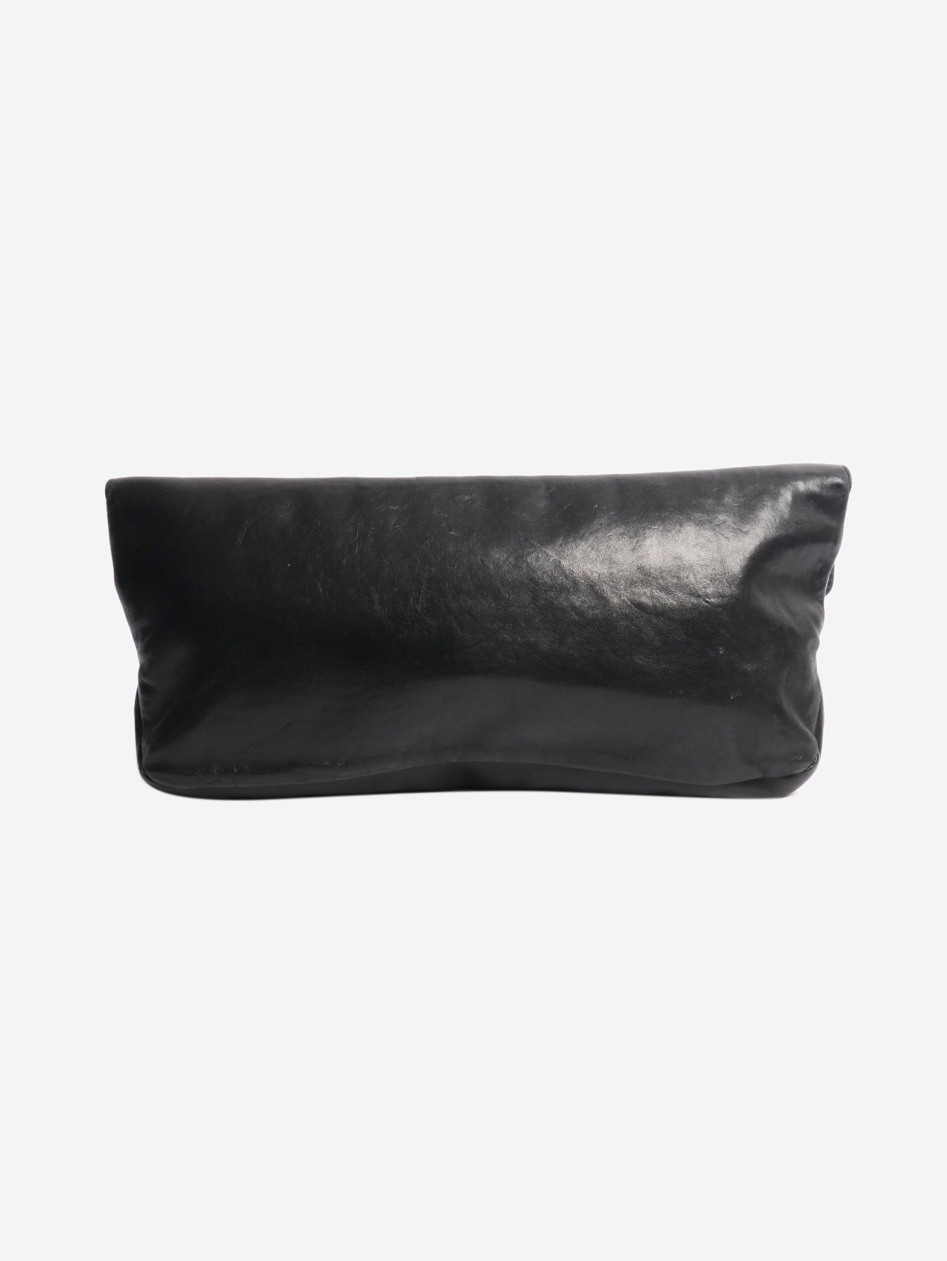 Black leather clutch Clutch bags Givenchy 