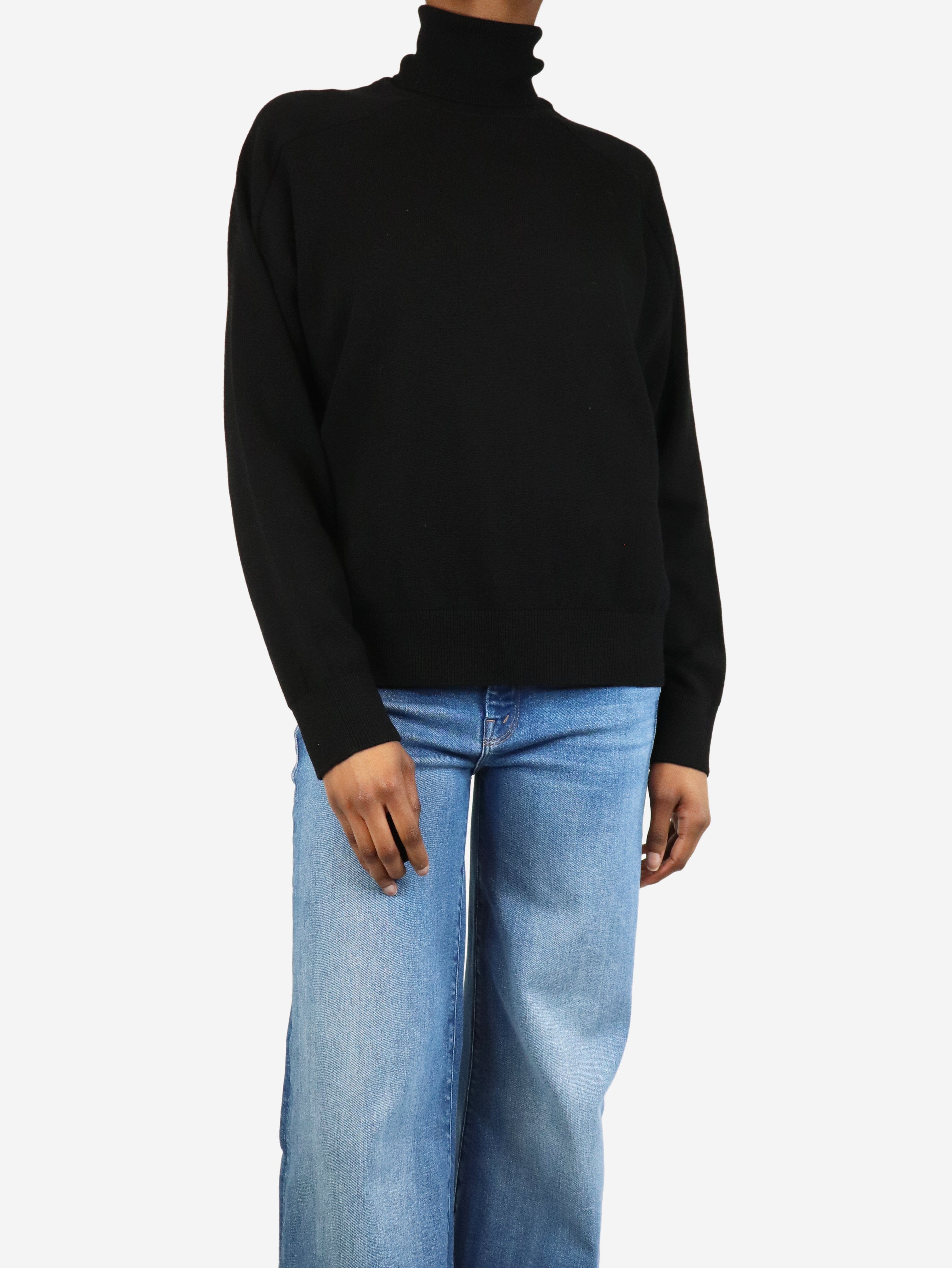 Black Dimitri sweater - size XS Knitwear Armarium 