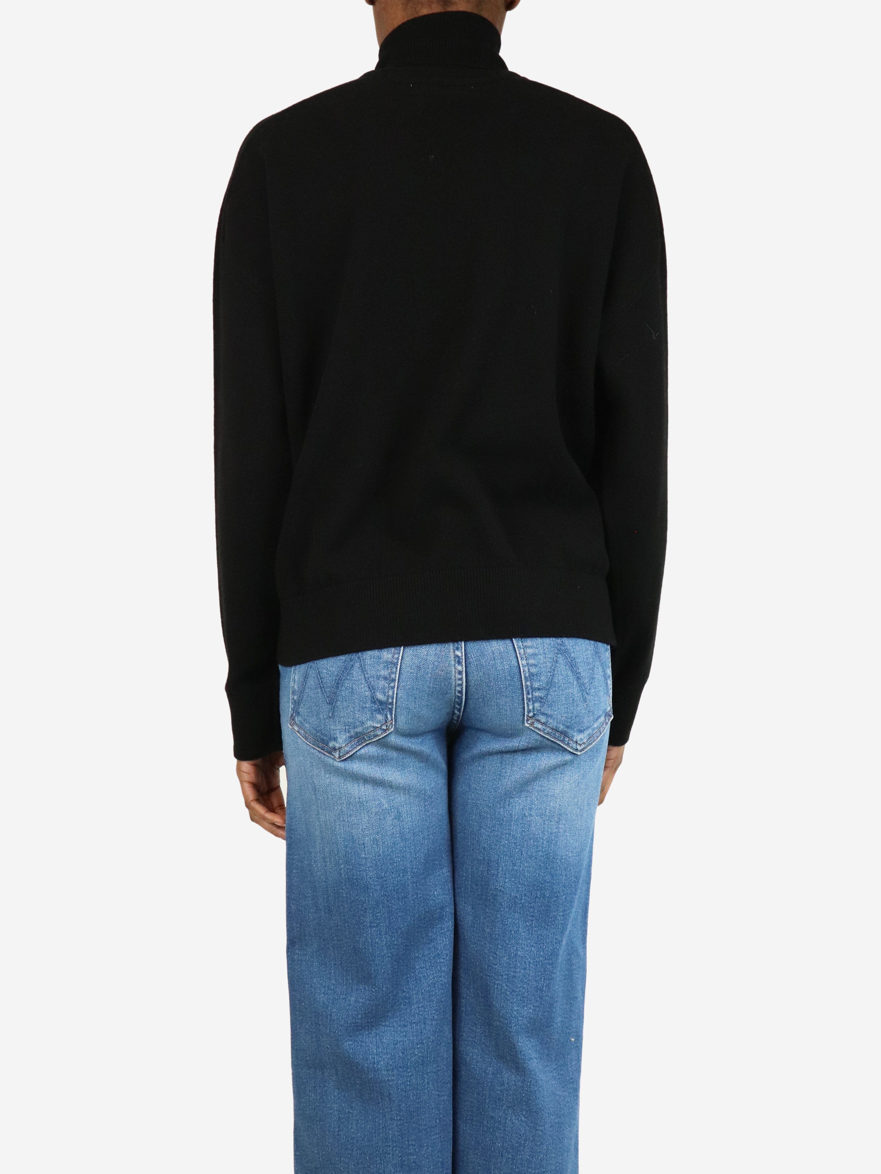 Black Dimitri sweater - size XS Knitwear Armarium 