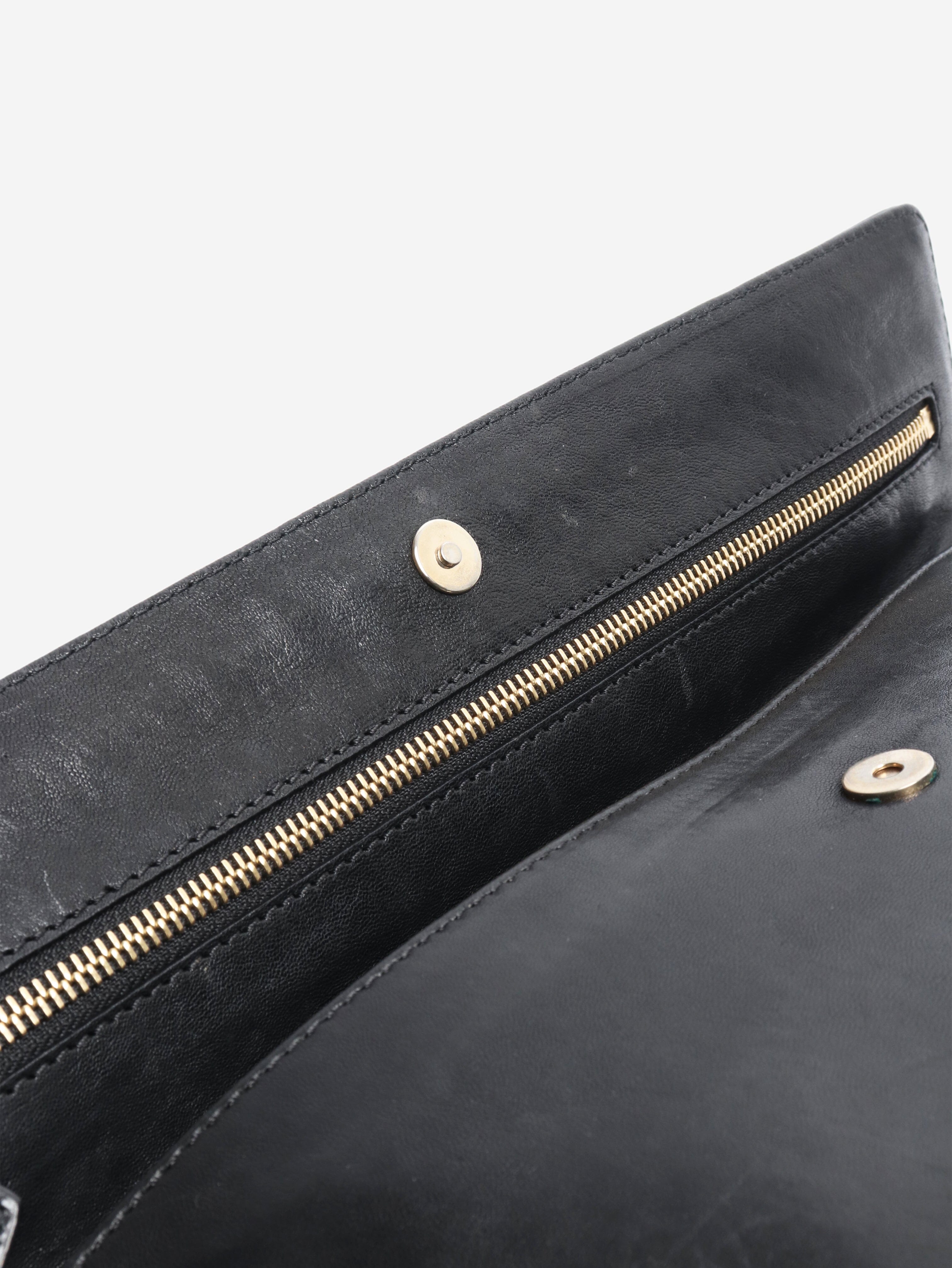 Black leather clutch Clutch bags Givenchy 