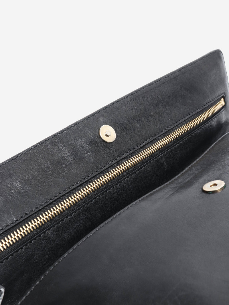 Black leather clutch Clutch bags Givenchy 