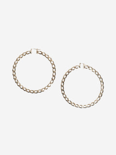 Gold chain-hoop earings Earrings Jacquemus 