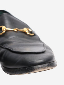 Gucci Black GG leather loafers - size EU 37.5