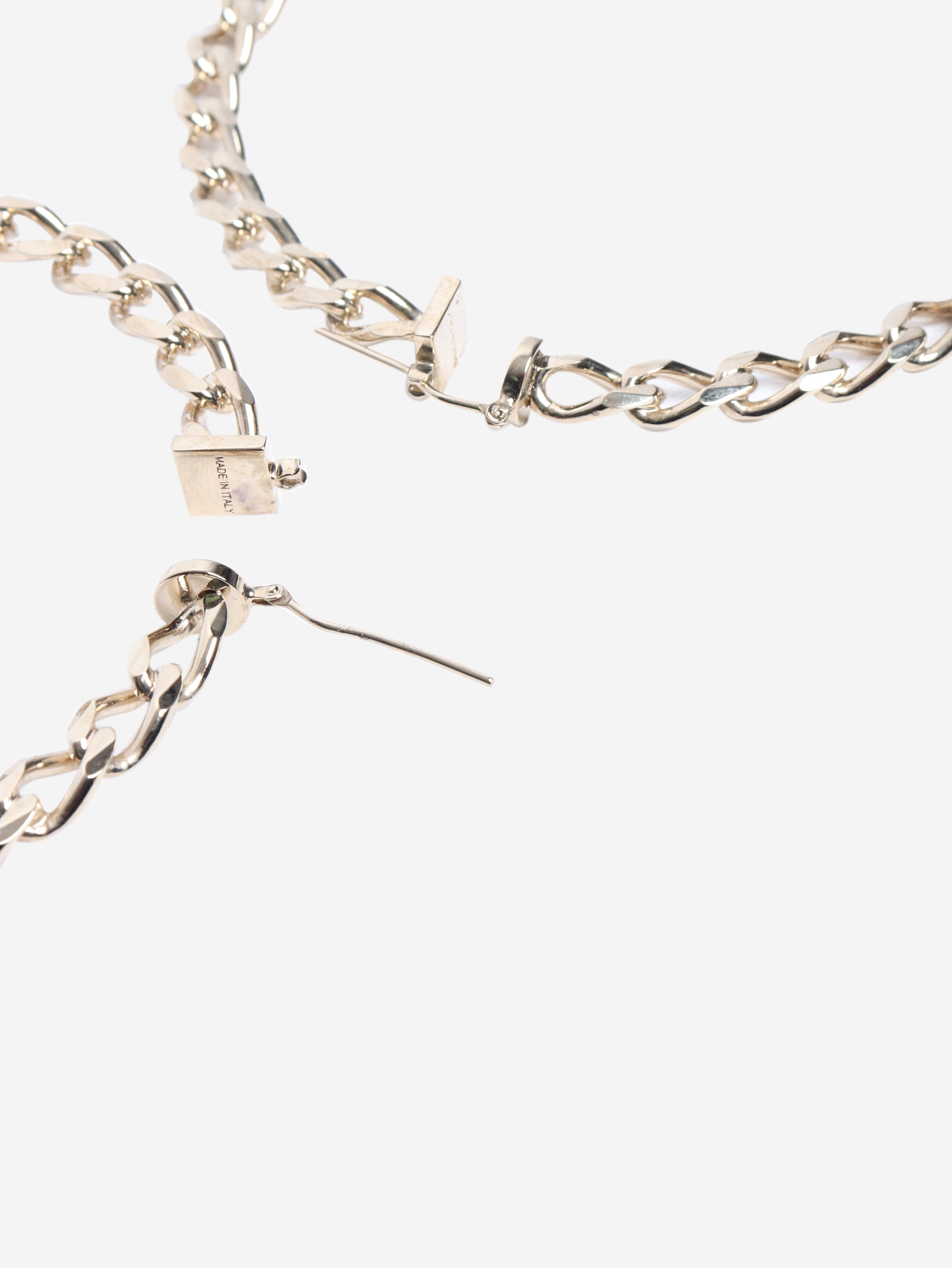 Gold chain-hoop earings Earrings Jacquemus 