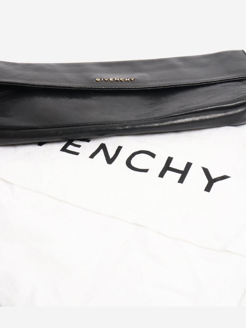 Black leather clutch Clutch bags Givenchy 