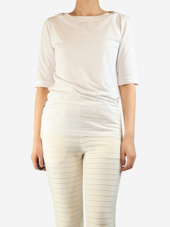 White short-sleeved t-shirt - size XL Tops Brunello Cucinelli 