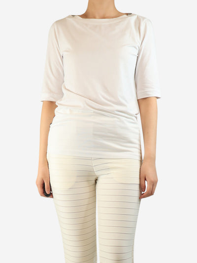 White short-sleeved t-shirt - size XL Tops Brunello Cucinelli 