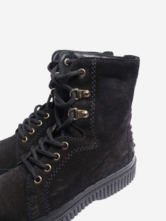 Black lace-up ankle boots - size EU 36 Boots Tod's 
