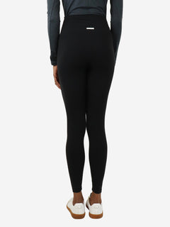 Black high-waisted leggings - size S Trousers Nylora 
